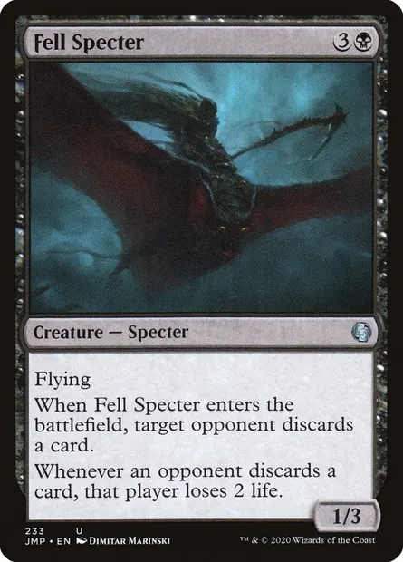 Spectre sinistre, carte Magic JMP 233 — extension Jumpstart