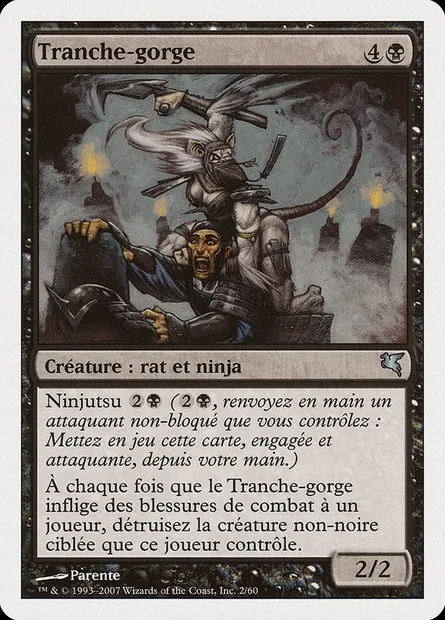 Throat Slitter, Magic card PSAL E2 — Salvat 2005 set