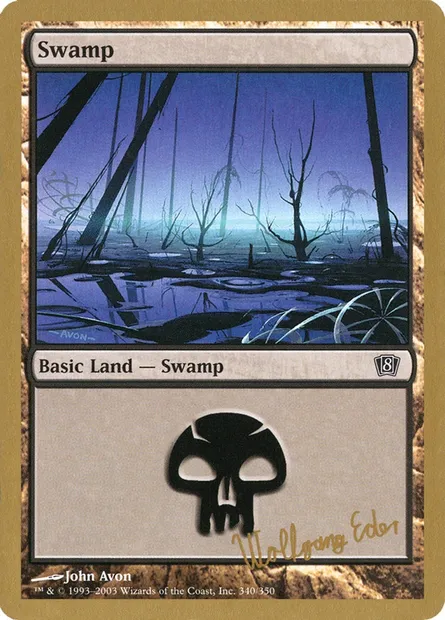 Marais, carte Magic WC03 we340 — extension World Championship Decks 2003