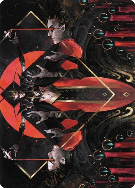 Gift of Fangs // Gift of Fangs, carte Magic AVOW 34 — extension Crimson Vow Art Series
