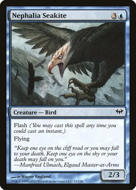 Nephalia Seakite, Magic card DKA 43 — Dark Ascension set