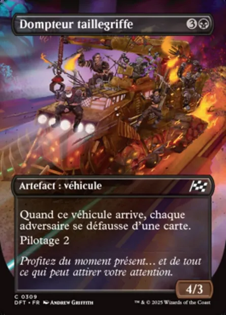 Dompteur taillegriffe, carte Magic DFT 309 — extension Aetherdrift
