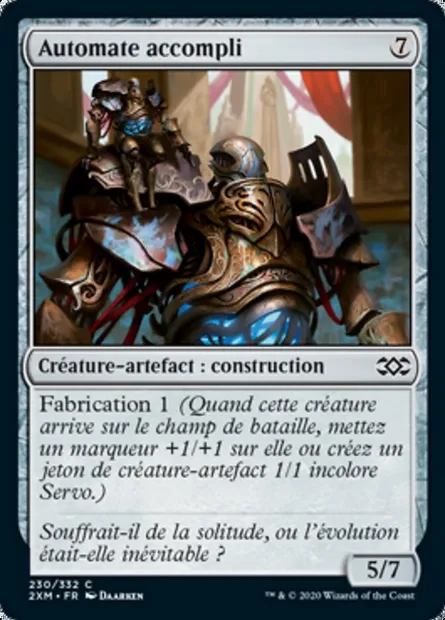 Automate accompli, carte Magic 2XM 230 — extension Double Masters