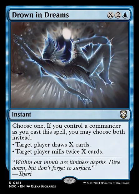 Drown in Dreams, Magic card M3C 181 — Modern Horizons 3 Commander set