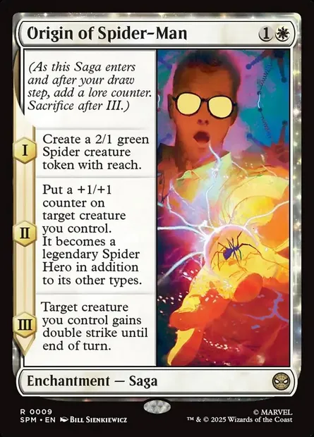 Origin of Spider-Man, Magic card SPM 9 — Marvel's Spider-Man set