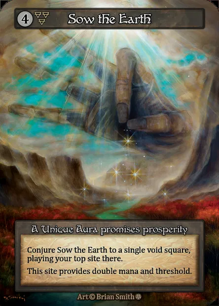 Sow the Earth, Sorcery card GOT 302 — Gothic set