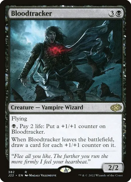 Bloodtracker, Magic card J22 382 — Jumpstart 2022 set