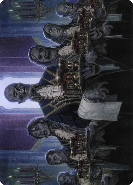 Dying to Serve // Dying to Serve, Magic card AVOW 32 — Crimson Vow Art Series set