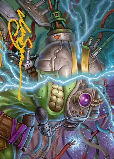 Mind Transfer Protocol // Mind Transfer Protocol, Magic card ATMT 5 — Teenage Mutant Ninja Turtles Art Series set