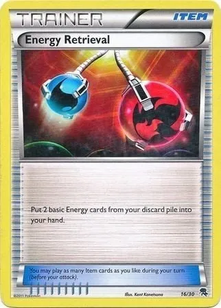 Récupération d'Énergie, carte Pokémon TK5Z 016 — extension BW Trainer Kit Zoroark