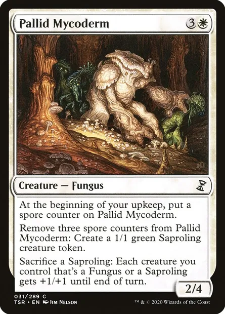 Pallid Mycoderm, Magic card TSR 31 — Time Spiral Remastered set