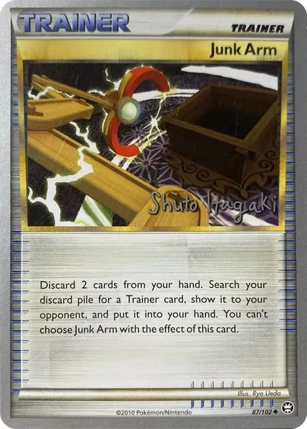 Junk Arm, Pokémon card WCD12 087 — World Championship Decks 2012 set