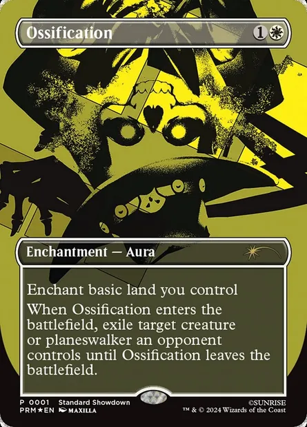 Ossification, carte Magic PCBB 1 — extension Cowboy Bebop