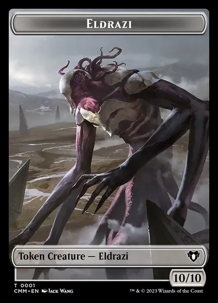 Eldrazi, carte Magic TCMM 1 — extension Commander Masters Tokens