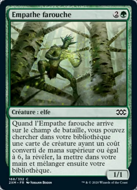 Empathe farouche, carte Magic 2XM 168 — extension Double Masters
