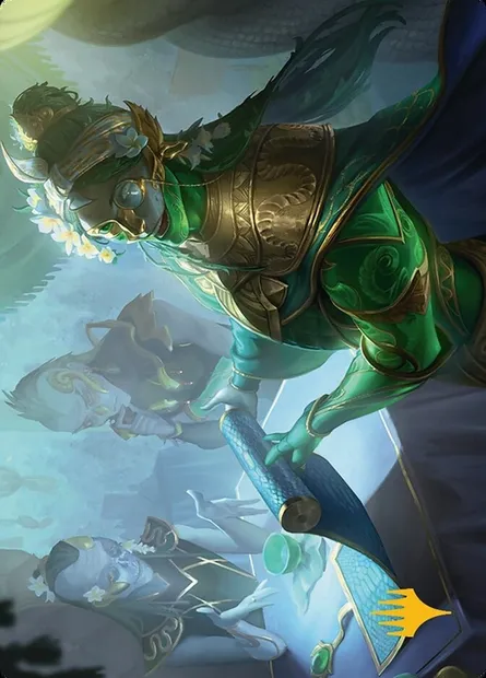Sibsig Appraiser // Sibsig Appraiser, carte Magic ATDM 8 — extension Tarkir: Dragonstorm Art Series