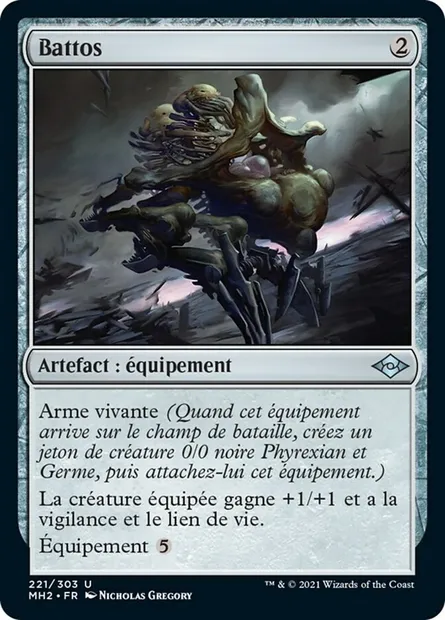 Battos, carte Magic MH2 221 — extension Horizons du Modern 2