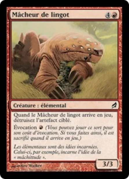 Mâcheur de lingot, carte Magic LRW 180 — extension Lorwyn