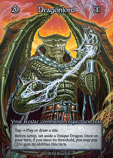 Dragonlord, carte Sorcery DRG 001 — extension Dragonlord