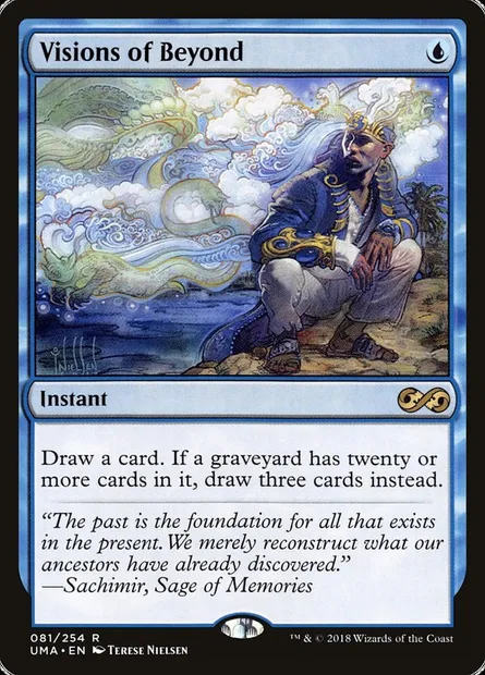 Visions of Beyond, Magic card UMA 81 — Ultimate Masters set