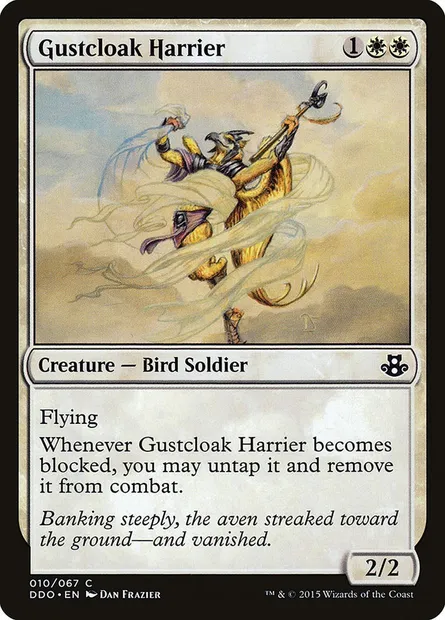 Busard soufflecape, carte Magic DDO 10 — extension Duel Decks: Elspeth vs. Kiora