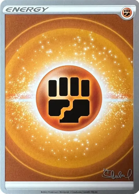Énergie Combat, carte Pokémon WCD22 ct304757 — extension World Championship Decks 2022
