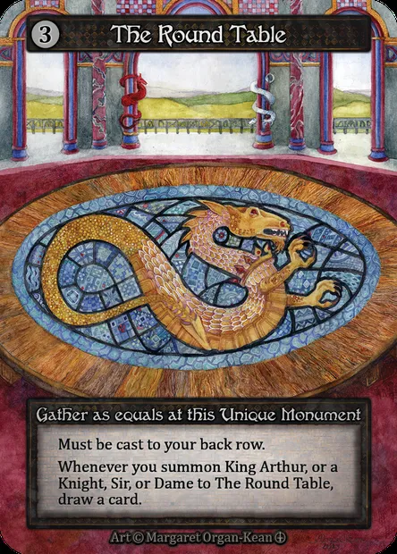 The Round Table, carte Sorcery ATH 183 — extension Arthurian Legends