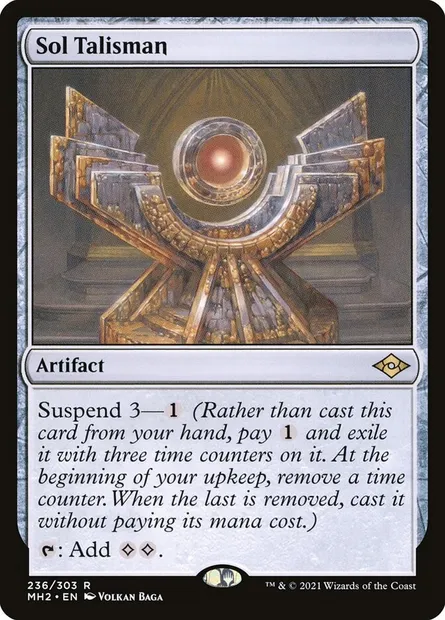 Sol Talisman, Magic card MH2 236 — Modern Horizons 2 set