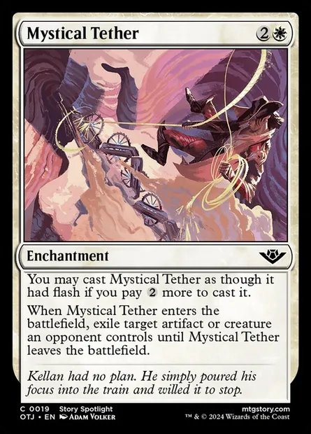 Mystical Tether, Magic card OTJ 19 — Outlaws of Thunder Junction set