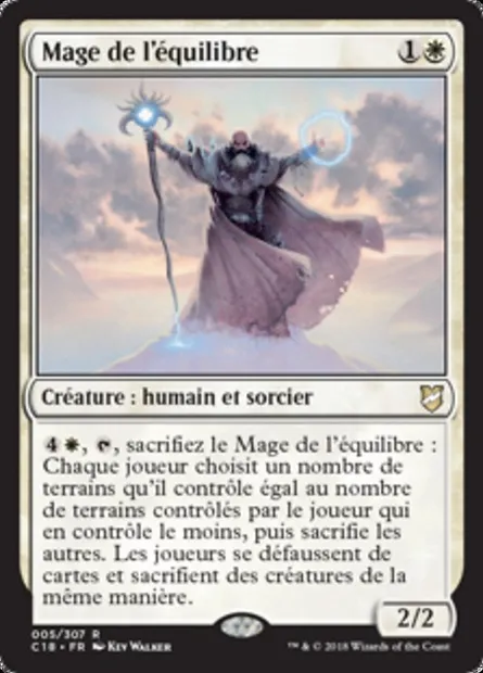 Mage de l'équilibre, carte Magic C18 5 — extension Commander 2018