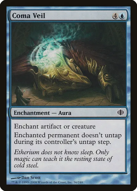 Coma Veil, Magic card ALA 36 — Shards of Alara set