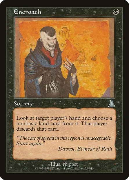 Encroach, Magic card UDS 59 — Urza's Destiny set