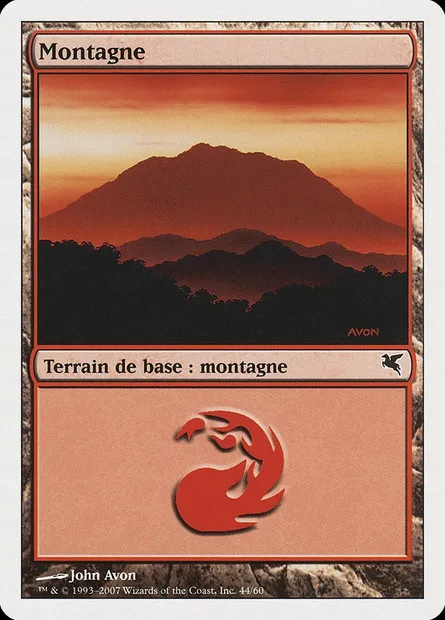 Montagne, carte Magic PSAL I44 — extension Salvat 2005
