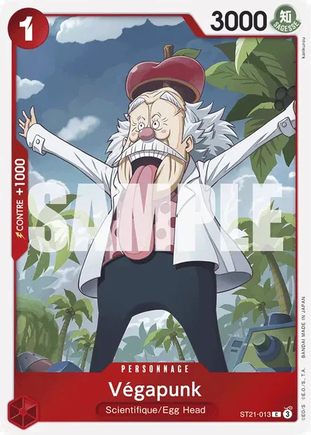 Végapunk, carte One Piece ST21-013 — extension GEAR 5TH