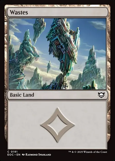 Wastes, Magic card EOC 191 — Edge of Eternities Commander set