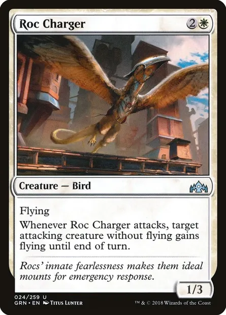 Roc Charger, Magic card GRN 24 — Guilds of Ravnica set