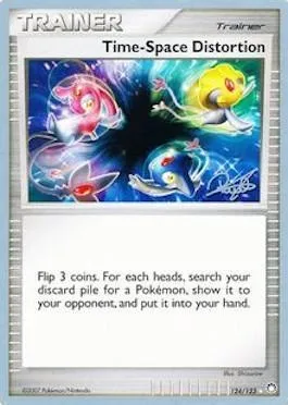 Altération espace-temps, carte Pokémon WCD08 124 — extension World Championship Decks 2008