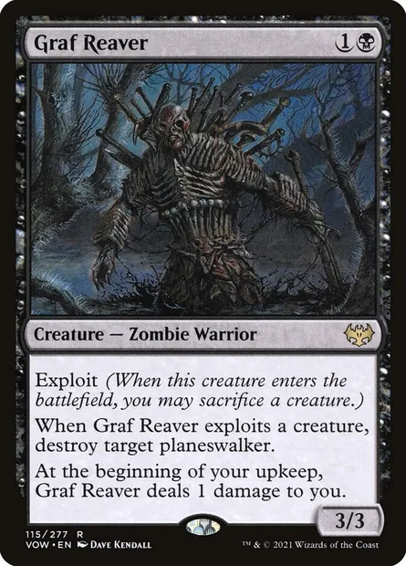 Graf Reaver, Magic card VOW 115 — Innistrad: Crimson Vow set