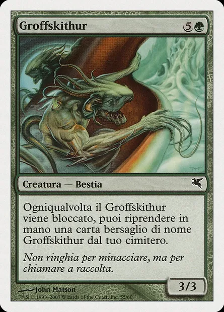 Groffskithur, Magic card PSAL K55 — Salvat 2005 set