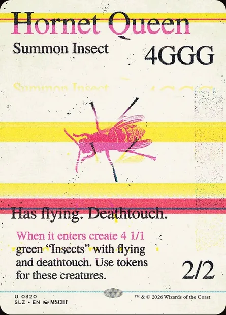 Hornet Queen, Magic card SLZ 320 — The Zeta Set set