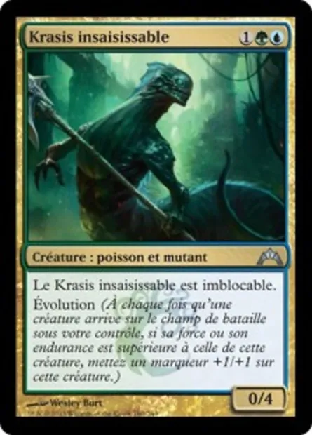 Krasis insaisissable, carte Magic GTC 160 — extension Insurrection