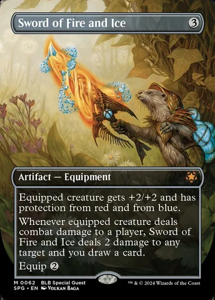 Sword of Fire and Ice, Magic card SPG 62 — Special Guests set