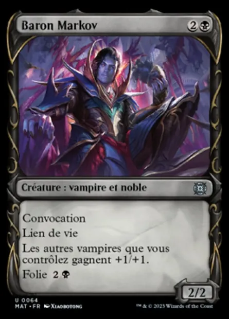 Baron Markov, carte Magic MAT 64 — extension L'invasion des machines : le jour d'après