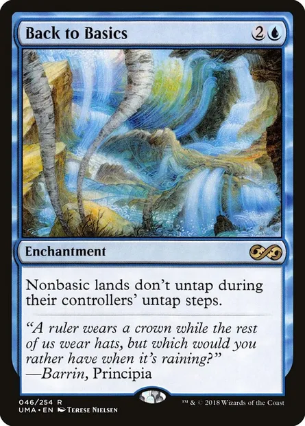 Back to Basics, Magic card UMA 46 — Ultimate Masters set