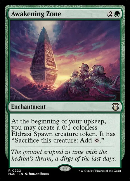 Awakening Zone, Magic card M3C 222 — Modern Horizons 3 Commander set