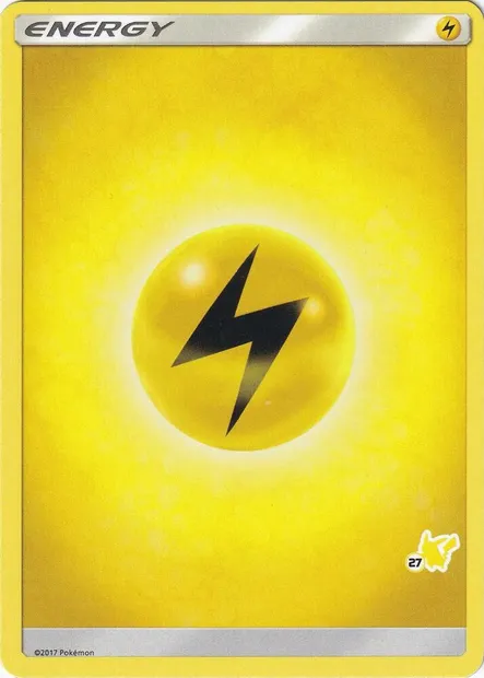 Énergie Électrique, carte Pokémon BA20 27p — extension Battle Academy 2020