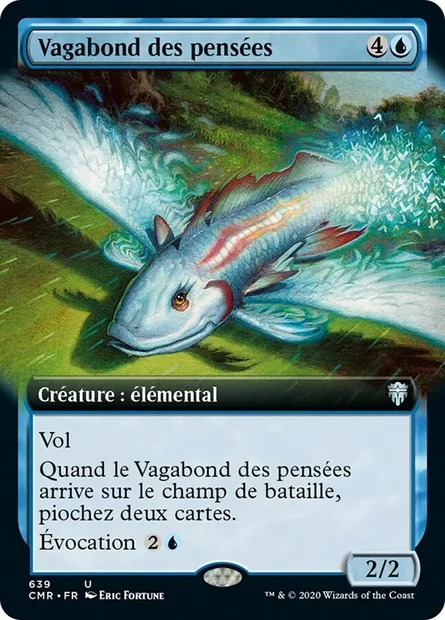 Vagabond des pensées, carte Magic CMR 639 — extension Commander Legends