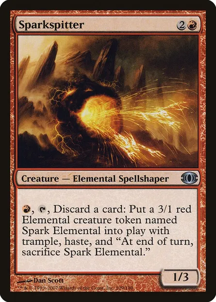 Sparkspitter, Magic card FUT 109 — Future Sight set