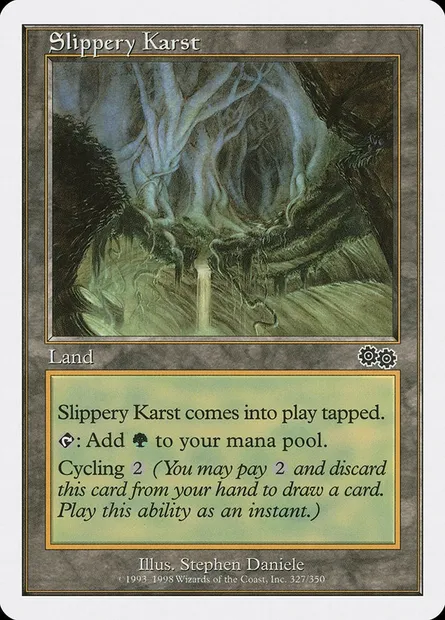 Karst glissant, carte Magic ATH 75 — extension Anthologies
