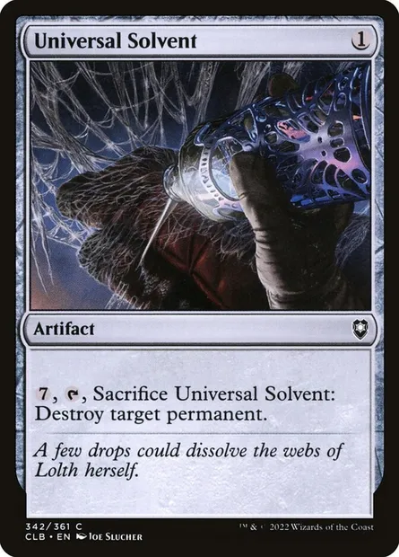 Universal Solvent, Magic card CLB 342 — Commander Legends: Battle for Baldur's Gate set